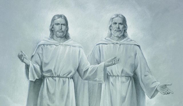 LDS art portraying the Father and Son