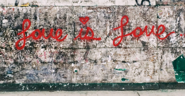 Love is Love graffiti